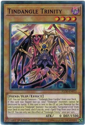 Tindangle Trinity (Common / Short Print) [FLOD-EN013] 1st Edition