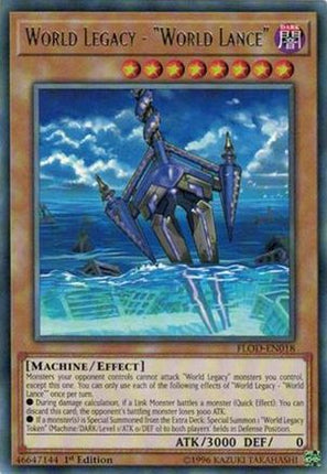 World Legacy - "World Lance" (Rare) [FLOD-EN018] Unlimited