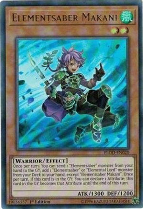 Elementsaber Makani (Ultra Rare) [FLOD-EN020] Unlimited