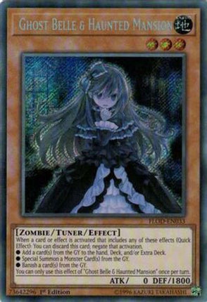 Ghost Belle & Haunted Mansion (Secret Rare) [FLOD-EN033] 1st Edition