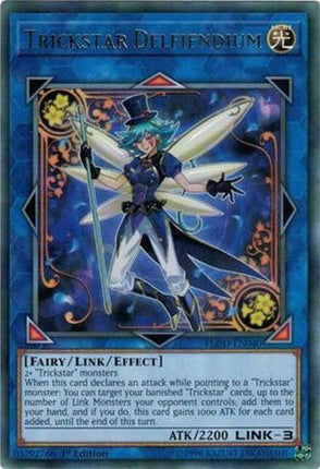 Trickstar Delfiendium (Rare) [FLOD-EN040] Unlimited