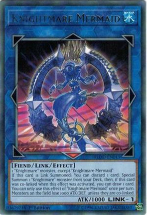 Knightmare Mermaid (Rare) [FLOD-EN043] 1st Edition
