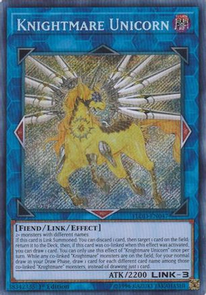 Knightmare Unicorn (Secret Rare) [FLOD-EN047] Unlimited