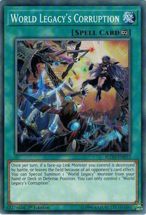 World Legacy's Corruption (Common / Short Print) [FLOD-EN057] 1st Edition
