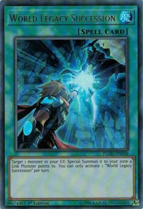 World Legacy Succession (Ultra Rare) [FLOD-EN058] Unlimited