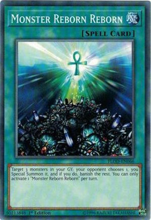 Monster Reborn Reborn (Common / Short Print) [FLOD-EN066] 1st Edition