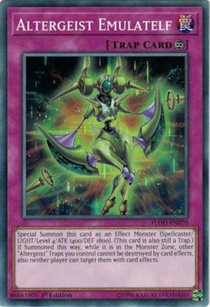 Altergeist Emulatelf (Common / Short Print) [FLOD-EN070] 1st Edition