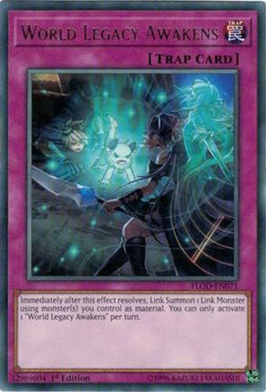 World Legacy Awakens (Rare) [FLOD-EN071] Unlimited
