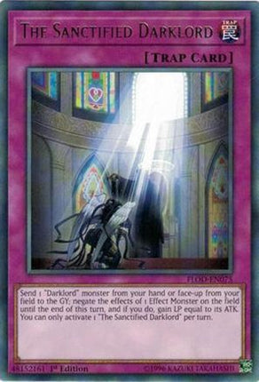 The Sanctified Darklord (Rare) [FLOD-EN075] Unlimited