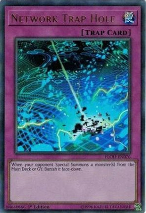 Network Trap Hole (Ultra Rare) [FLOD-EN076] Unlimited