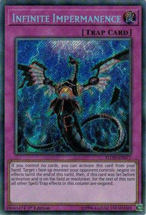 Infinite Impermanence (Secret Rare) [FLOD-EN077] Unlimited