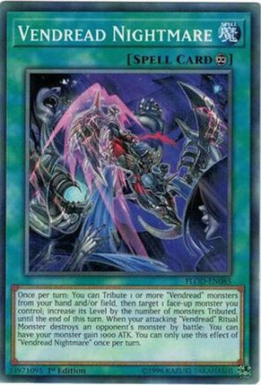Vendread Nightmare (Common / Short Print) [FLOD-EN085] 1st Edition