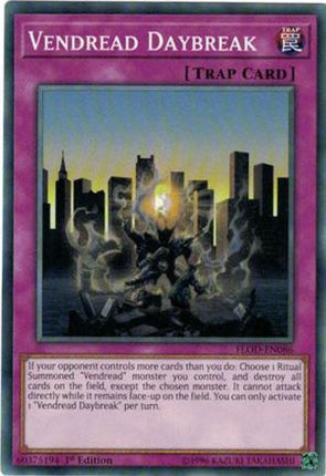 Vendread Daybreak (Common / Short Print) [FLOD-EN086] Unlimited