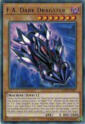 F.A. Dark Dragster (Rare) [FLOD-EN087] 1st Edition