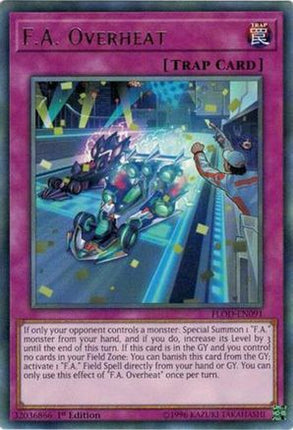F.A. Overheat (Rare) [FLOD-EN091] 1st Edition