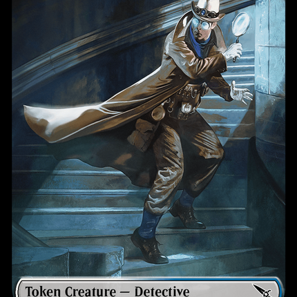 Detective // Ooze Double-Sided Token [Murders at Karlov Manor Tokens]