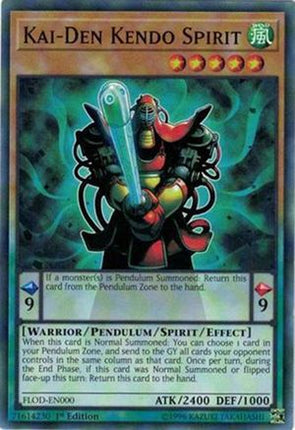 Kai-Den Kendo Spirit (Common / Short Print) [FLOD-EN000] 1st Edition