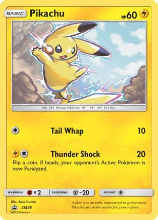 Pikachu - SM98 - SM98/null [SM Promos] Holofoil