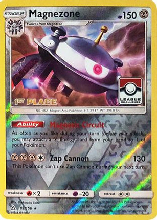 Magnezone - 83/156 (League Challenge) [1st Place] [League & Championship Cards] Reverse Holofoil