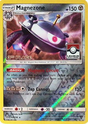 Magnezone - 83/156 (League Challenge) [3rd Place] [League & Championship Cards] Reverse Holofoil