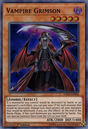 Vampire Grimson (Super Rare) [DASA-EN004] Unlimited