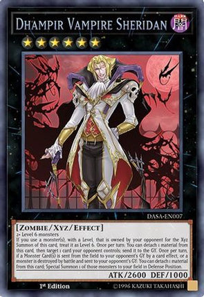 Dhampir Vampire Sheridan (Secret Rare) [DASA-EN007] 1st Edition