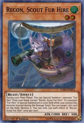 Recon, Scout Fur Hire (Super Rare) [DASA-EN015] Unlimited