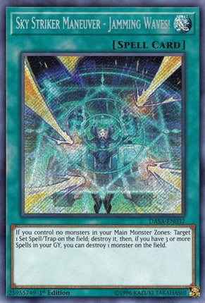 Sky Striker Maneuver - Jamming Waves! (Secret Rare) [DASA-EN032] Unlimited