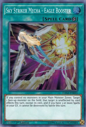 Sky Striker Mecha - Eagle Booster (Super Rare) [DASA-EN035] Unlimited