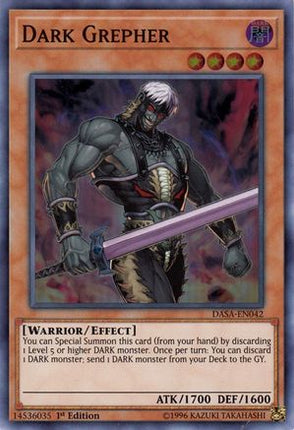 Dark Grepher (Super Rare) [DASA-EN042] Unlimited