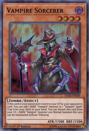 Vampire Sorcerer (Super Rare) [DASA-EN049] 1st Edition