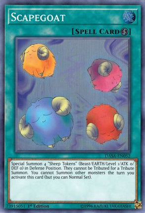 Scapegoat (Super Rare) [DASA-EN052] 1st Edition