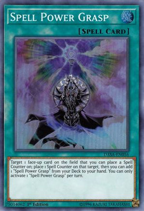 Spell Power Grasp (Super Rare) [DASA-EN056] Unlimited
