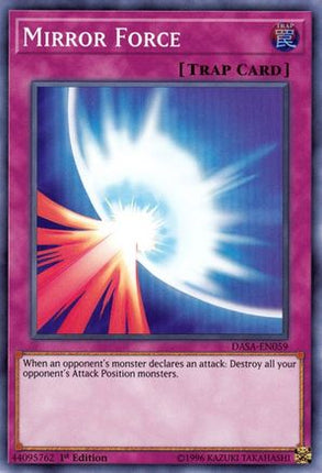 Mirror Force (Super Rare) [DASA-EN059] 1st Edition