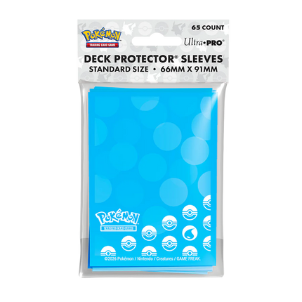 Pokémon - Water Type Ultra Pro Card Sleeves(65ct)