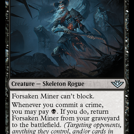 Forsaken Miner [Outlaws of Thunder Junction] Foil