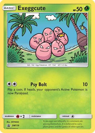 Exeggcute - SM119 - SM119/null [SM Promos] Holofoil