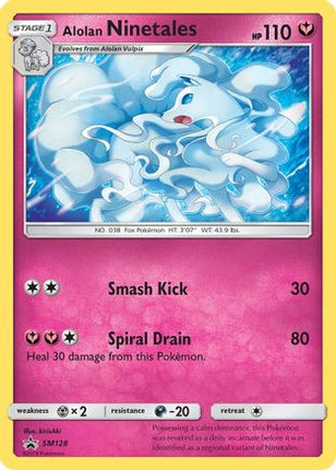 Alolan Ninetales - SM128 - null/null [SM Promos] Holofoil