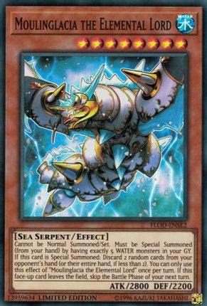 Moulinglacia the Elemental Lord (Super Rare) [FLOD-ENSE2] Limited