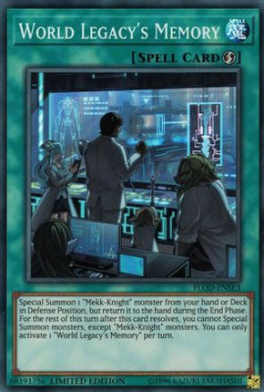 World Legacy's Memory (Super Rare) [FLOD-ENSE3] Limited