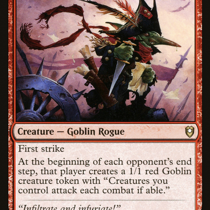 Goblin Spymaster [Commander Legends: Battle for Baldur's Gate]