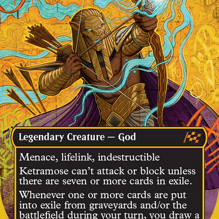 Ketramose, the New Dawn (Borderless) (First-Place Foil) [Aetherdrift] Foil