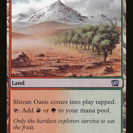 Shivan Oasis [Eighth Edition]