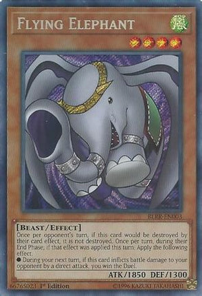 Flying Elephant (Secret Rare) [BLRR-EN003] 1st Edition