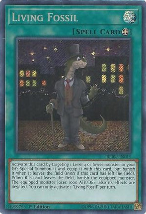 Living Fossil (Secret Rare) [BLRR-EN015] 1st Edition