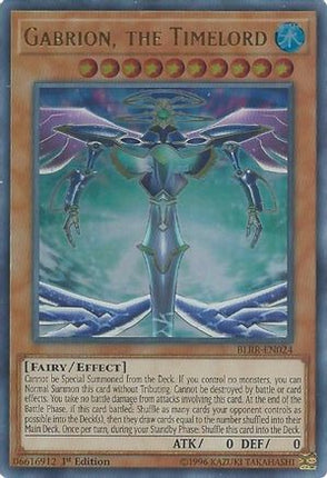 Gabrion, the Timelord (Ultra Rare) [BLRR-EN024] 1st Edition