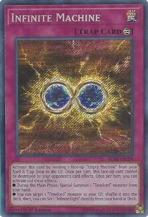 Infinite Machine (Secret Rare) [BLRR-EN028] 1st Edition