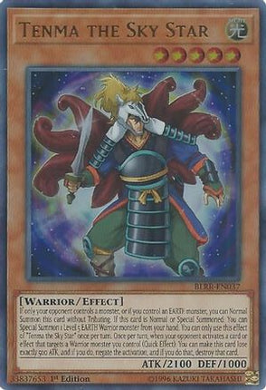 Tenma the Sky Star (Ultra Rare) [BLRR-EN037] 1st Edition