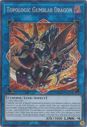 Topologic Gumblar Dragon (Secret Rare) [BLRR-EN043] 1st Edition