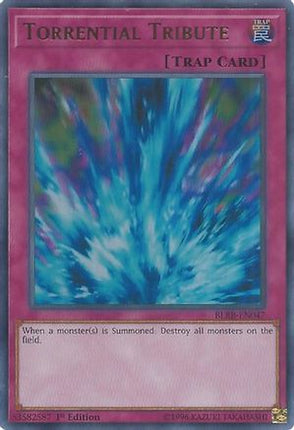 Torrential Tribute (Ultra Rare) [BLRR-EN047] 1st Edition
